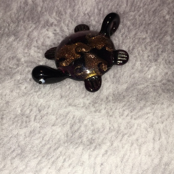 💚Glass turtle pendant - Picture 2 of 4